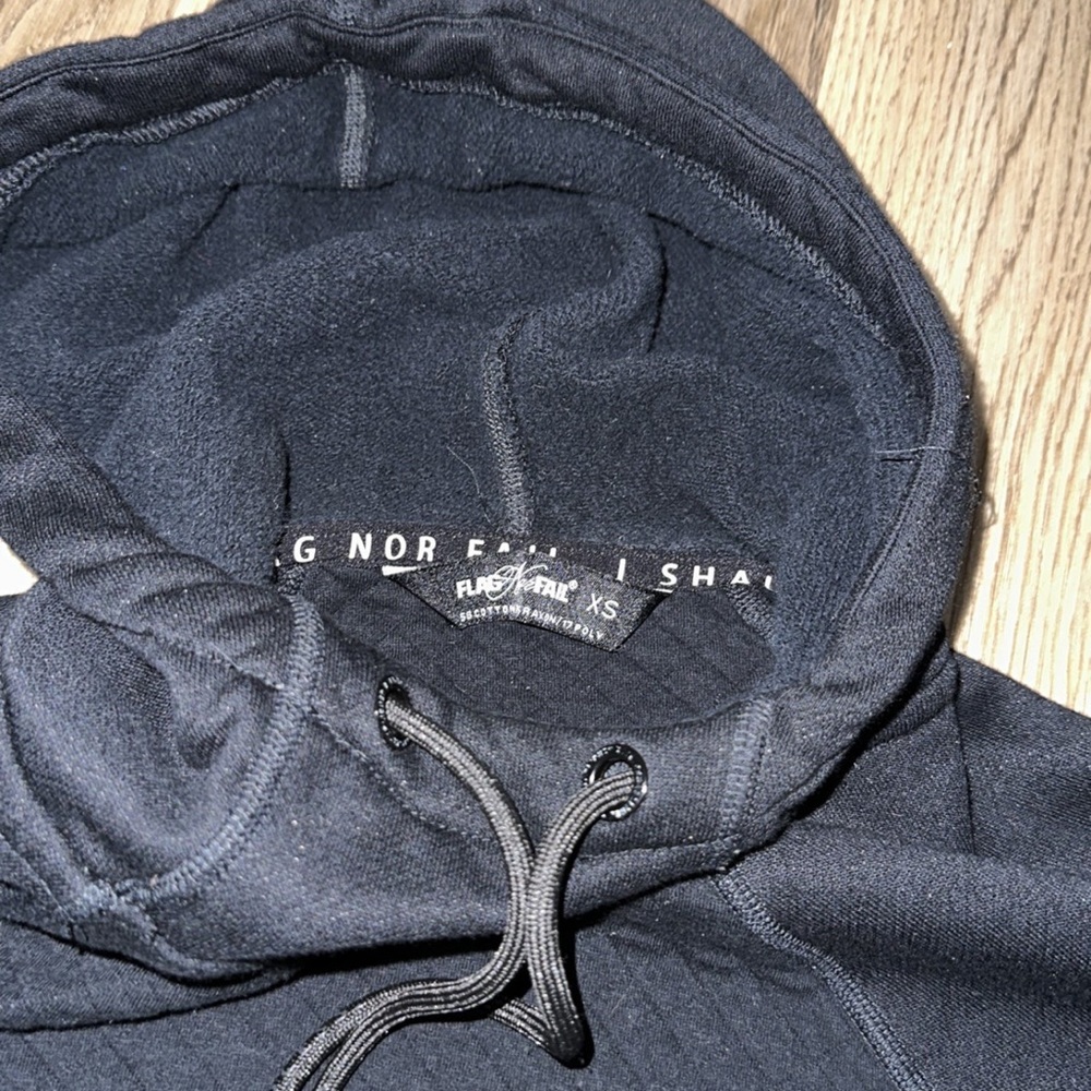 Flag Nor Fail Quilted Hoodie - Picture 4 of 5